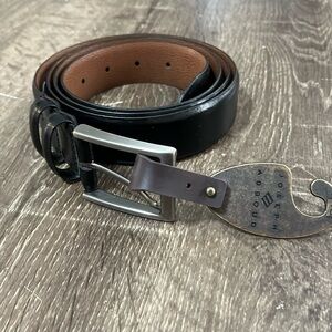 Joseph Abboud Men's Leather Dress Belt Size 48 NWT